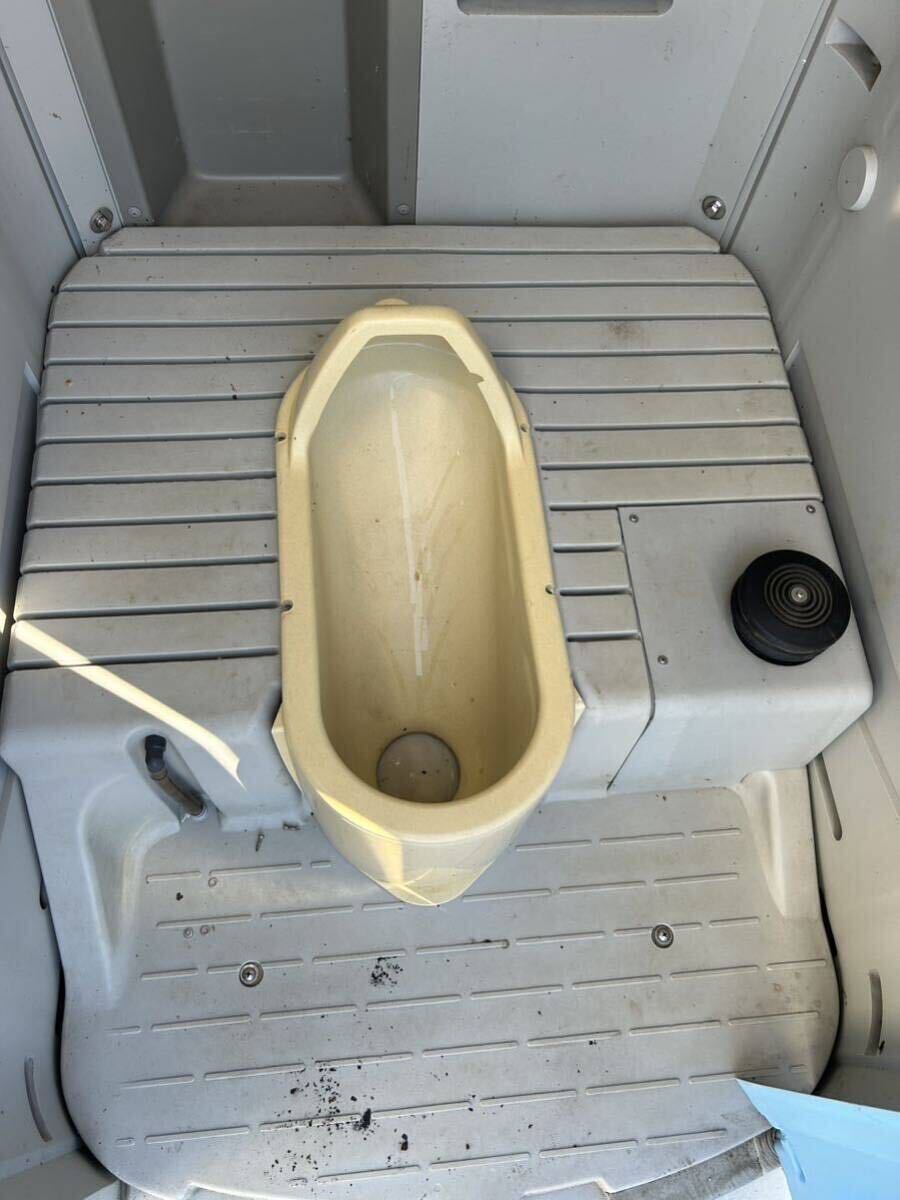 仮設トイレ　簡易水洗式　和式タイプ　中古アーバン R6-011 _画像3
