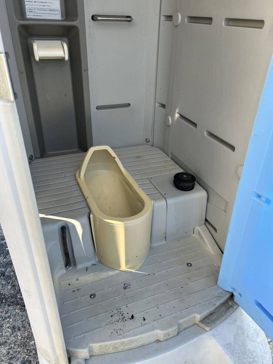 仮設トイレ　簡易水洗式　和式タイプ　中古アーバン R6-011 _画像1