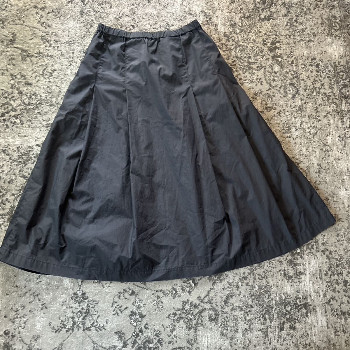 無印良品 スカート ブラック黒の画像1