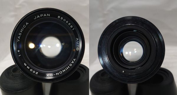 ★希少！極上★YASHICA ヤシカ YASINON-DX 200mm F4 M42★完動品★._画像3