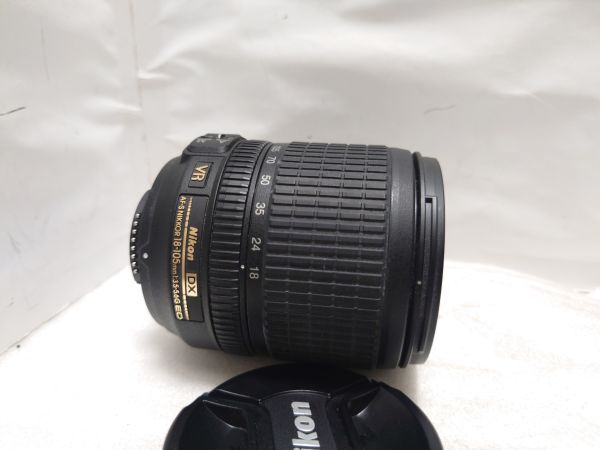 ★快調！美品★NIKON ニコン AF-S DX NIKKOR 18-105mm F3.5-5. G ED★完動品★_画像2