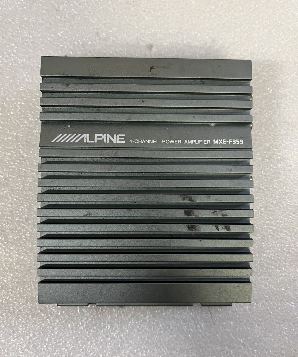 アルパイン パワーアンプ MXE-F359 4ch ALPINE の画像1
