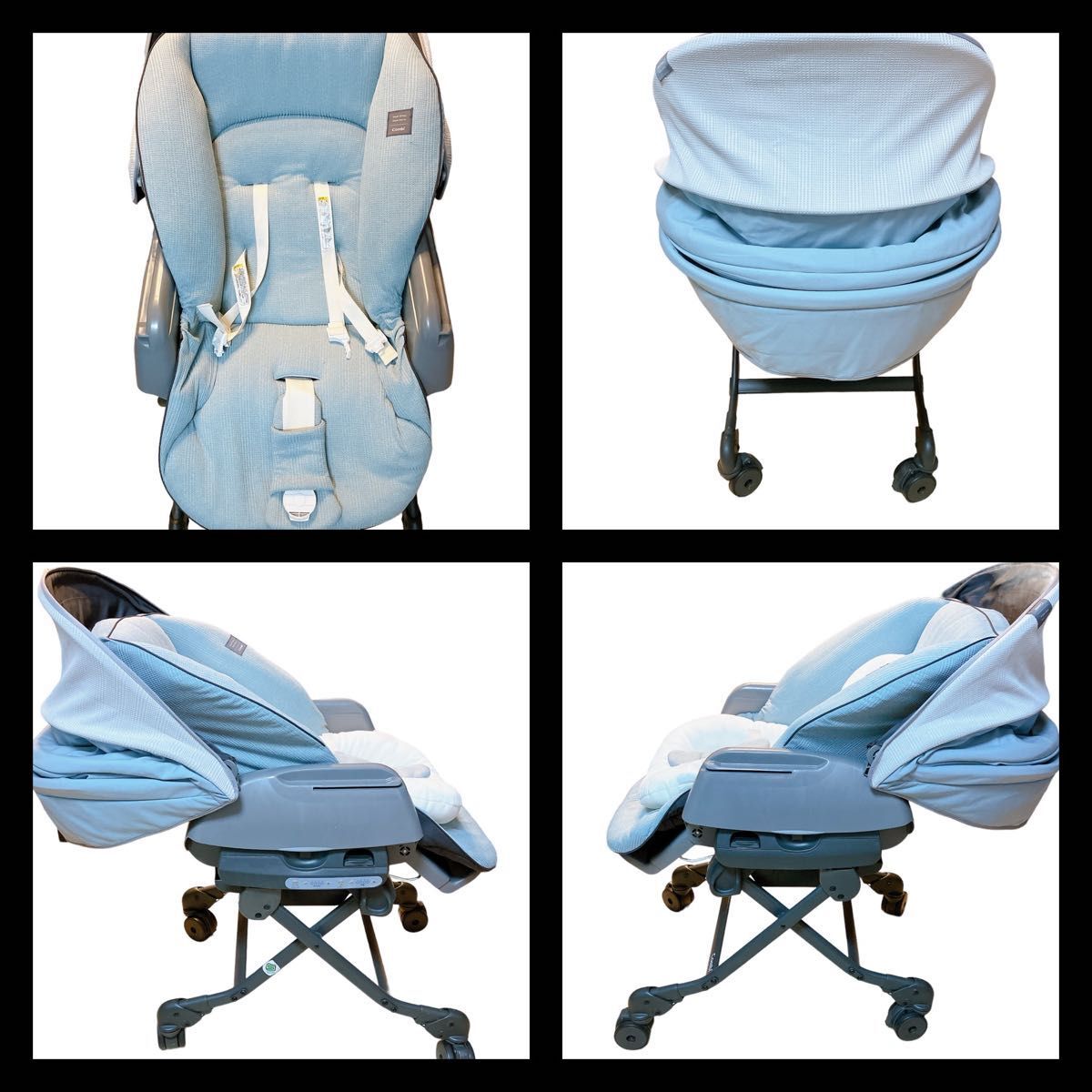 [ ultimate beautiful goods ] Nemulila Bedi Long auto swing shell combination Combi electric goods for baby baby electric chair 