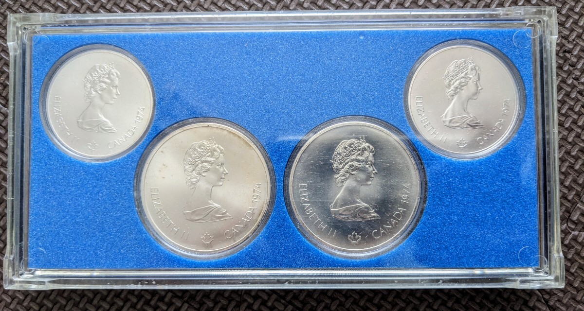 モントリオール オリンピック 記念銀貨 4枚セットの画像5
