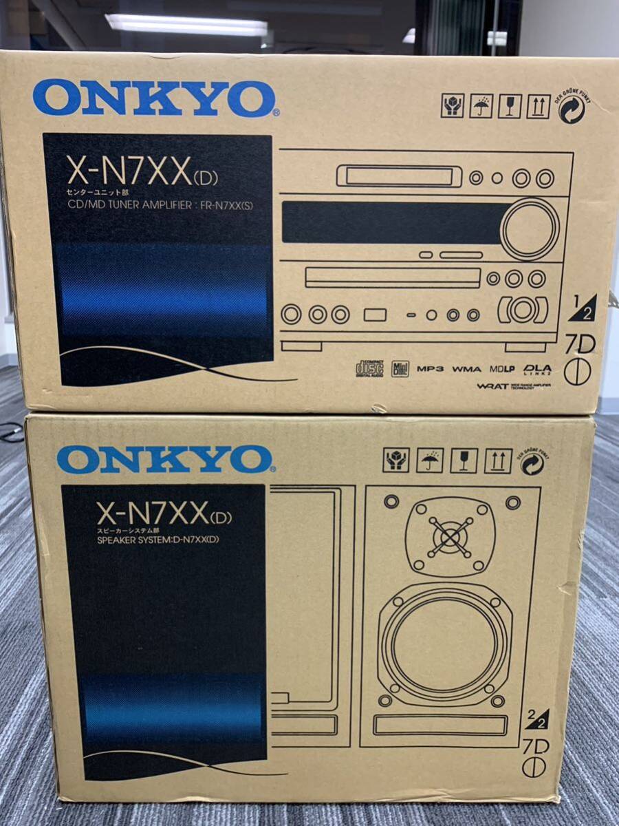 【未使用品】ONKYO オンキョー X-N7XX ミニコンポ _画像1