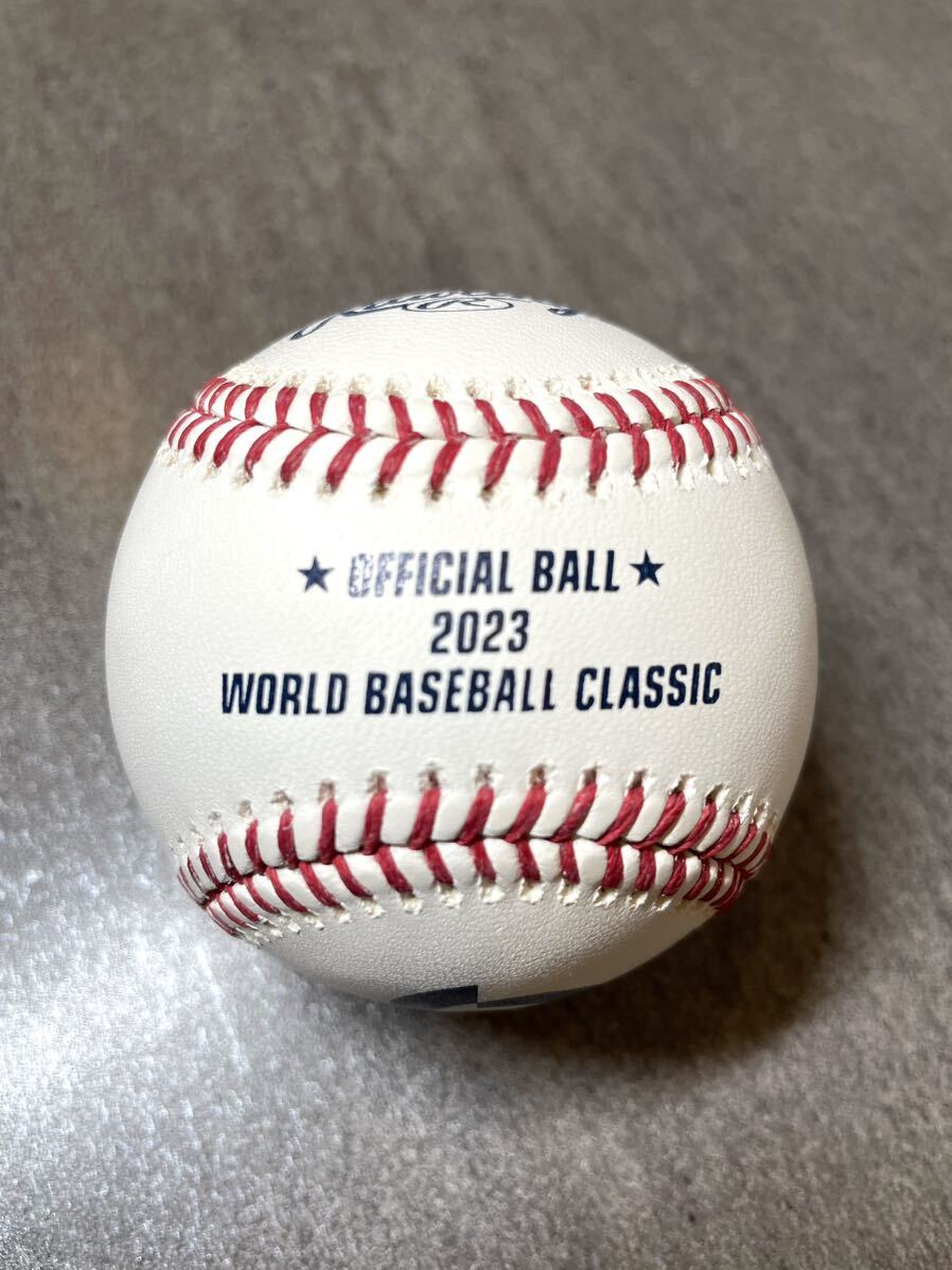 ダルビッシュ有 直筆サインボール 試合球 WBC 侍ジャパン ワールド・ベースボール・クラシック World Baseball Classicの画像2