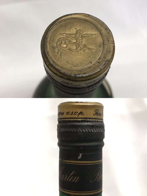 E008 未開栓 古酒 REMY MARTIN SUPERIEUR レミーマルタン ブランデー COGNAC コニャック VSOP ナポレオン NAPOLEON 1L 700ML 40度 洋酒の画像3