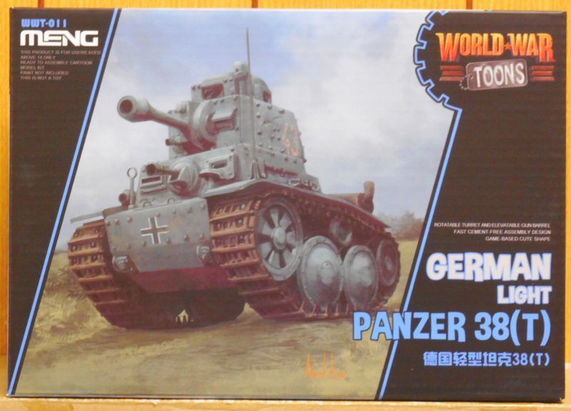 WORLD-WAR T00NS ★ 011 ドイツ軽戦車38(t)_画像1