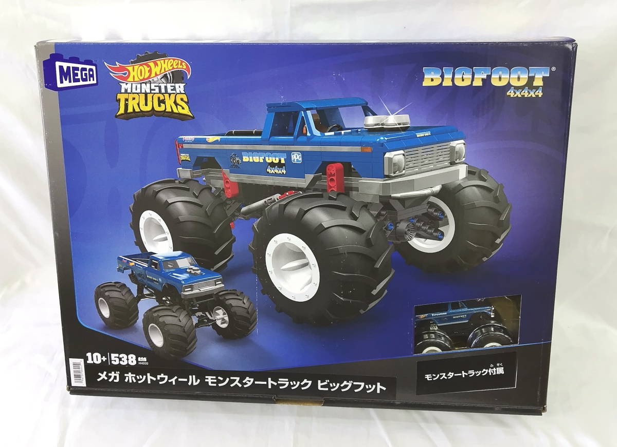 ■ メガ　ホットウィール　モンスタートラック　ビッグフット　新品　訳あり■_画像1