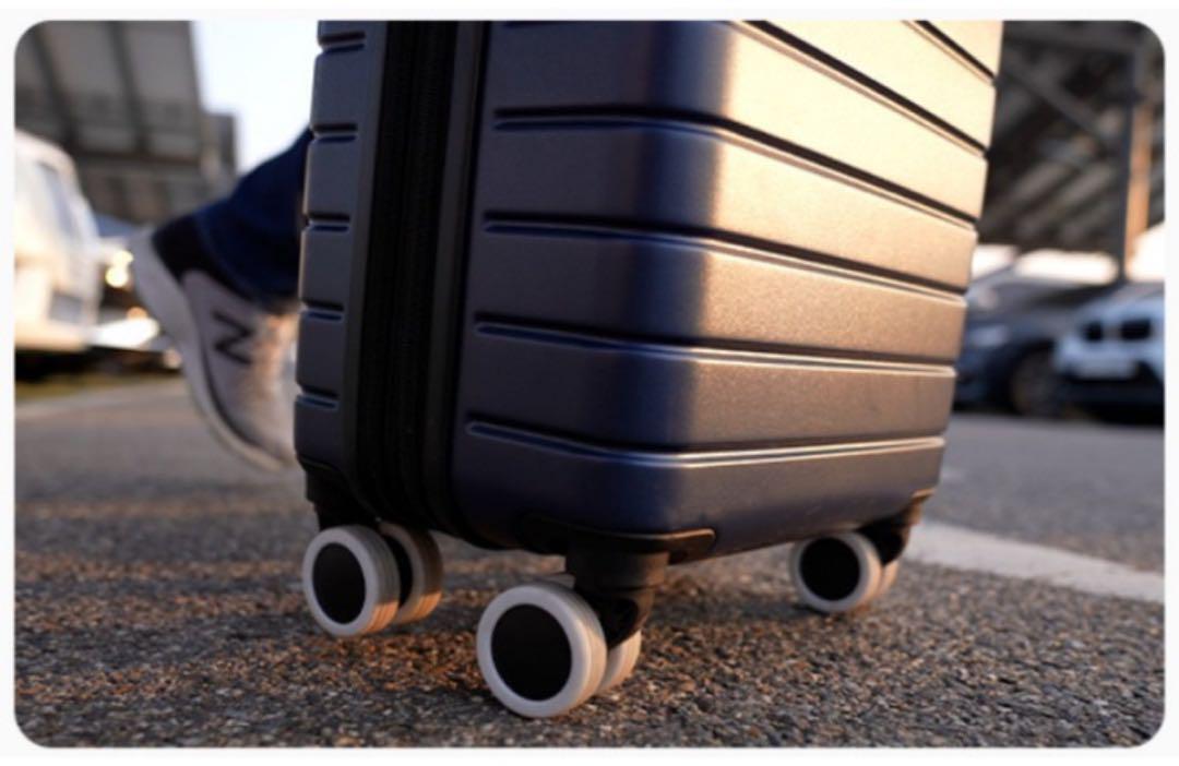 キャスターカバー ブラック 8個セット シリコン製 車輪カバー スーツケース_画像6