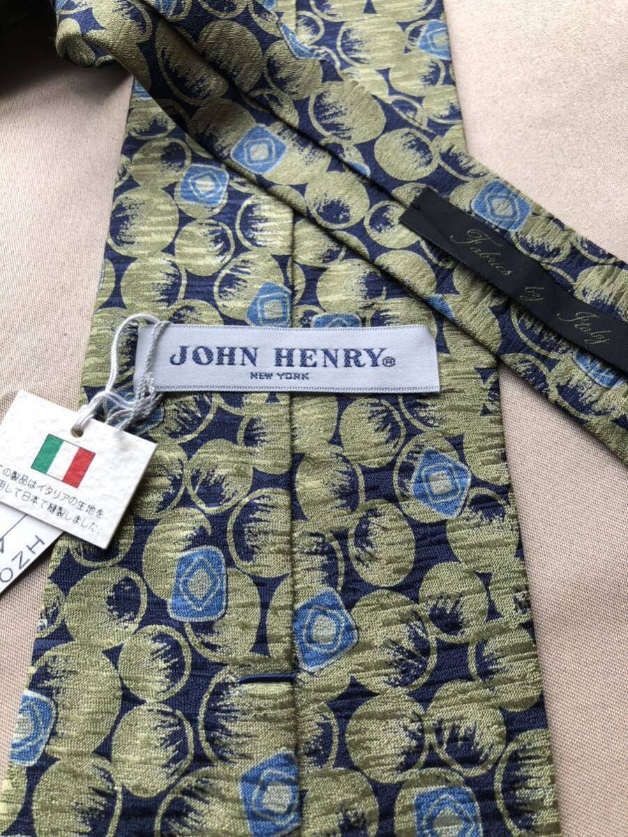 未使用★JOHN HENRY ネクタイ タグ付き★美品