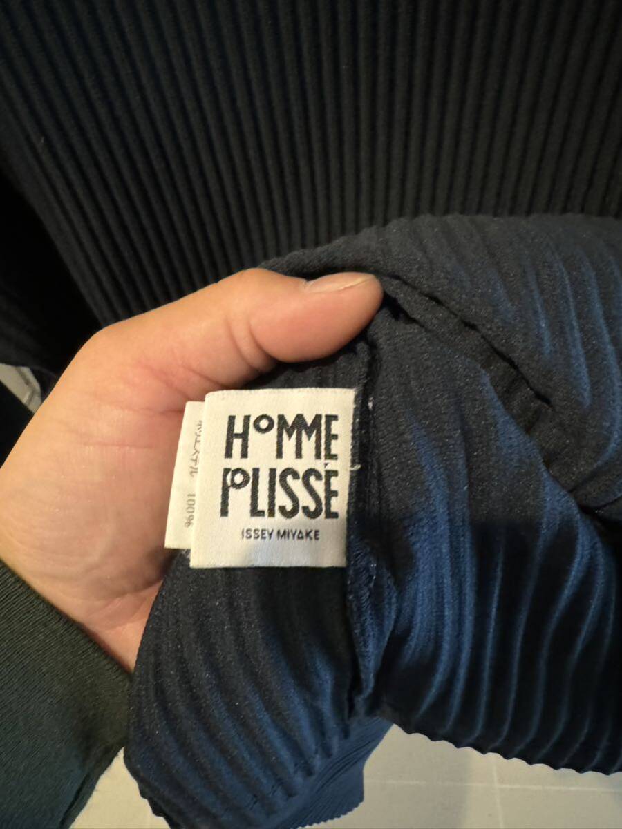 HOMME PLISSE ISSEY MIYAKE 長袖 濃紺