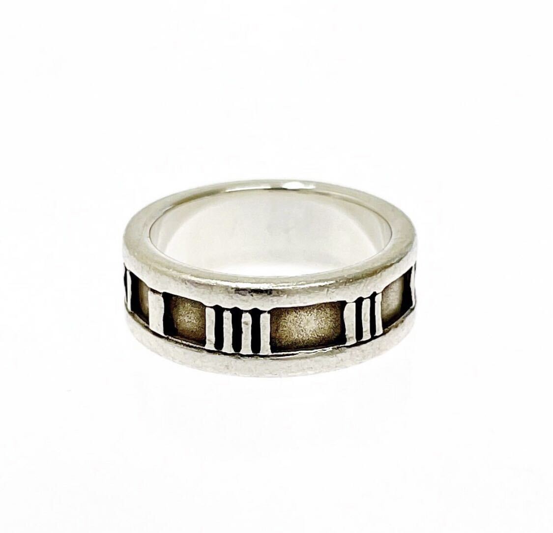 【新品仕上げ済み!!】TIFFANY & Co. ティファニー シルバー アトラス 5.3g 925刻印 指輪 リングの画像4