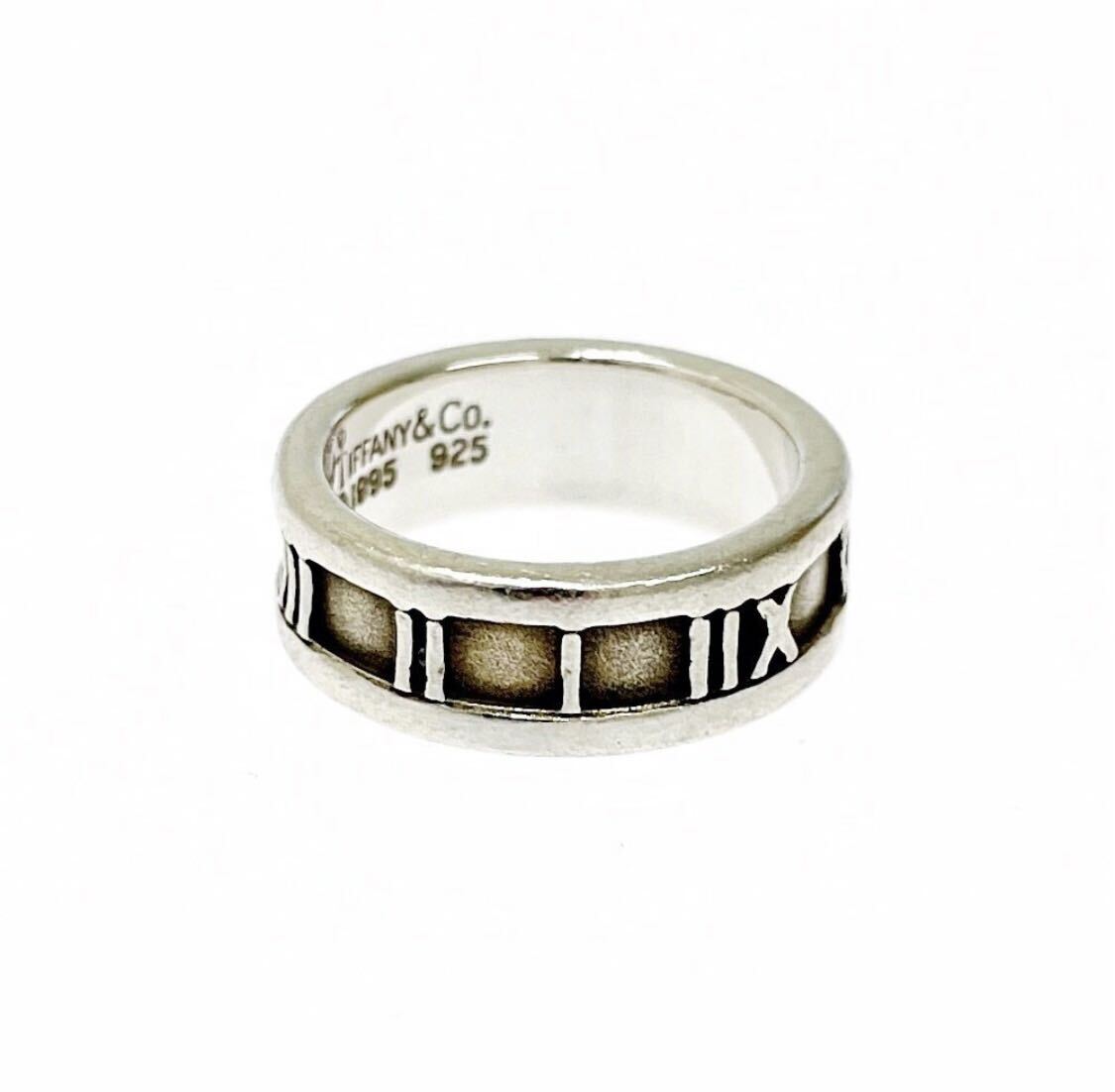 【新品仕上げ済み!!】TIFFANY & Co. ティファニー シルバー アトラス 5.3g 925刻印 指輪 リングの画像2