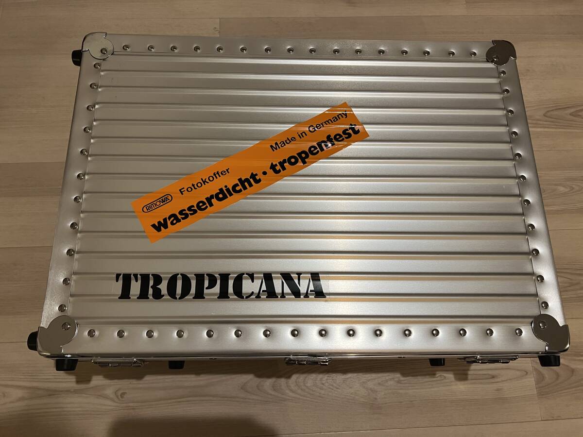 【超希少 特別限定生産品 新品】リモワ ドイツ製キャリー スーツケース RIMOWA TROPICANA トロピカーナ 大 XLサイズ ゴールデンウィーク