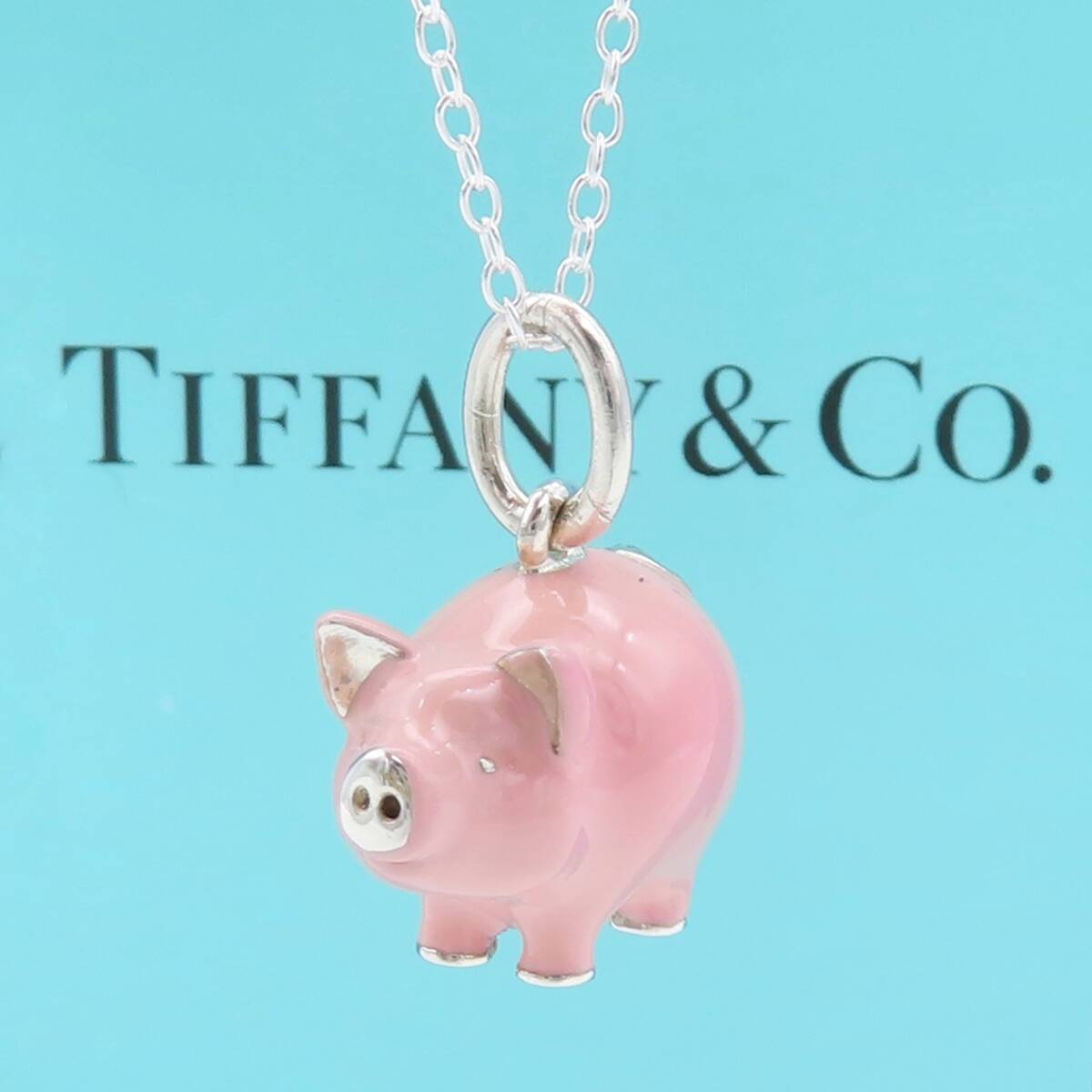 極希少 美品 Tiffany&Co ティファニー ピンク ピギー シルバー 極希少 美品 Tiffany&Co ティファニー ピンク ピギー シルバー