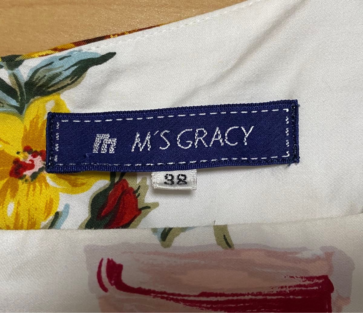 M'S GRACY エムズグレイシー 花柄ワンピース 38(M)|Yahoo M'S GRACY エムズグレイシー 花柄ワンピース 38(M)|Yahoo