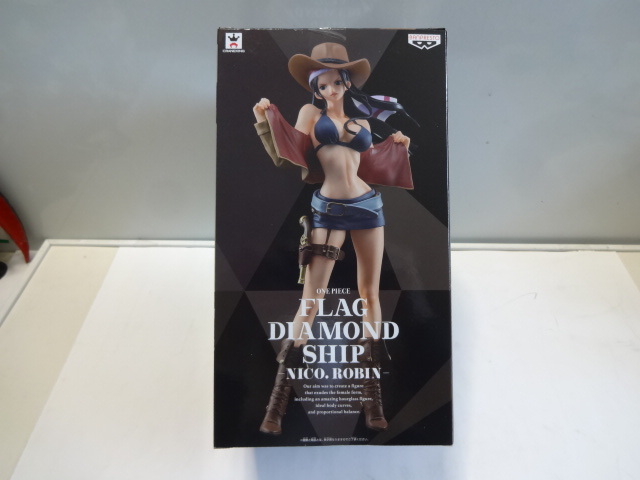 ワンピース　FLAG DIAMOND SHIP ニコロビン　未開封　未使用品　デッドストック　綺麗です。国内正規品_画像5