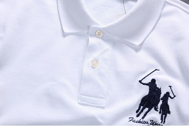 XL 色6 ポロシャツ メンズ 刺繍入り 綿100％ 柔らかい カラフル 16色展開 ゴルフウェア カジュアル_画像8