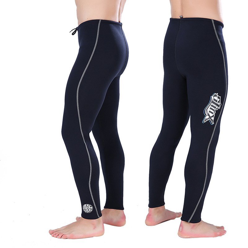S Черные влажные брюки для серфинговых брюк 3 мм дайвинг -костюм мужская дамская дама
