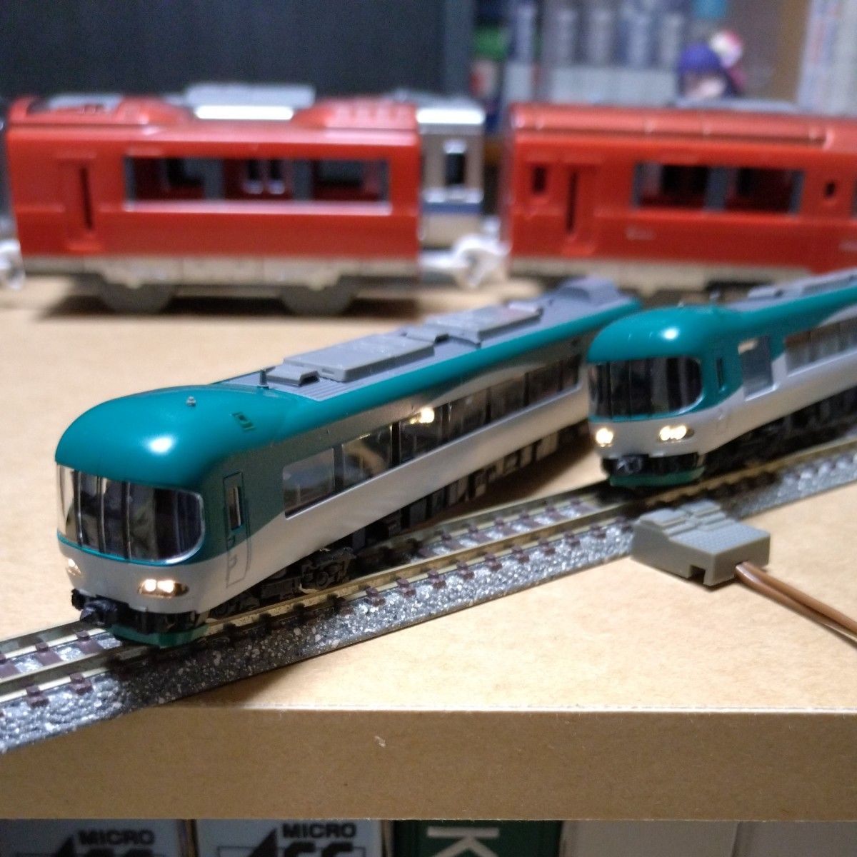 現状渡し品 TOMIX 京都丹後鉄道KTR8000形 増結×2セット分 計4両セット 2両ライト付 ケース代用品