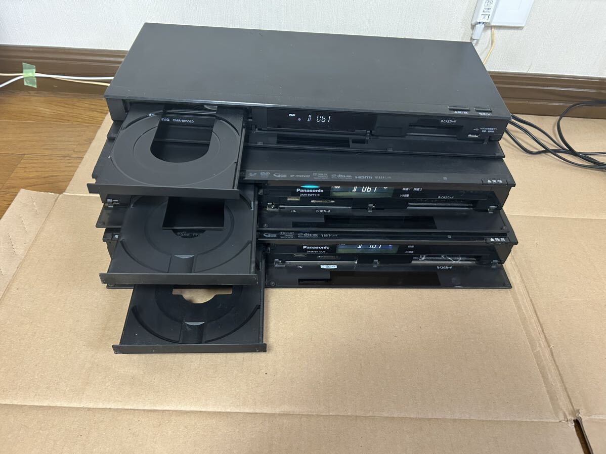 Panasonic パナソニック （DMR-BRS520 / DMR-BWT510 / DMR-BRT300）通電OK【ジャンク品】の画像4