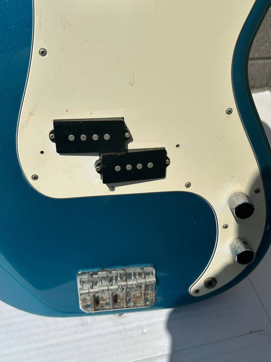 Fender フェンダー エレキベース PRECISION BASS 動作未確認ジャンク ソフトケース付きの画像6