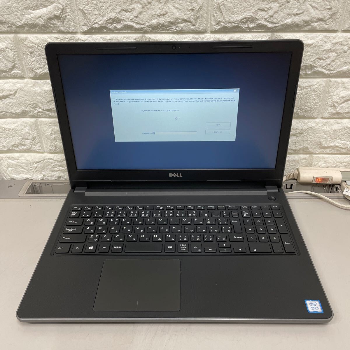 ユ69 DELL Vostro 15 P63F Core i5第7世代　　メモリ8GB_画像8