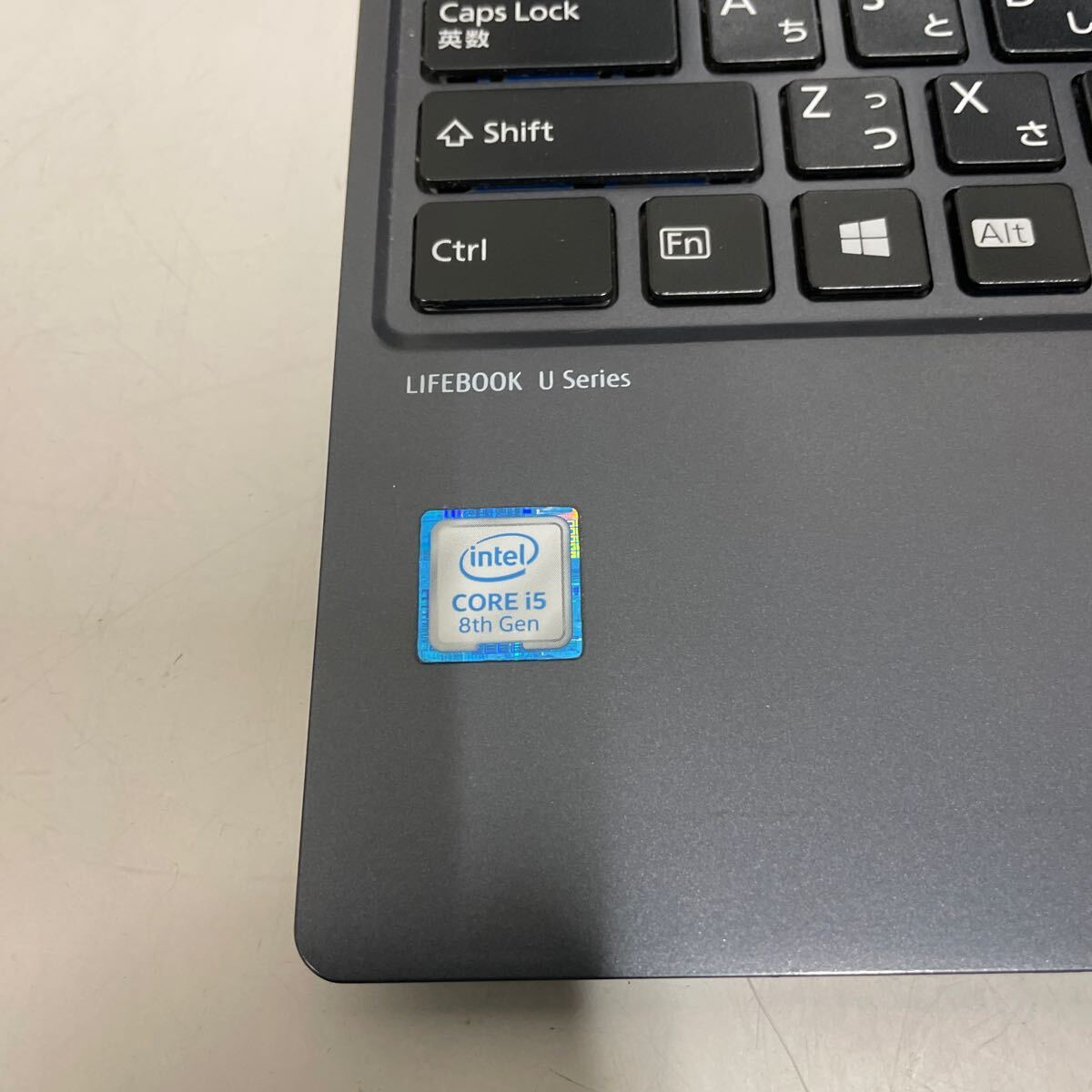 ユ73 富士通 LIFEBOOK U938/S FMVU14006 Core i5 8350U メモリ8GB ジャンク_画像2