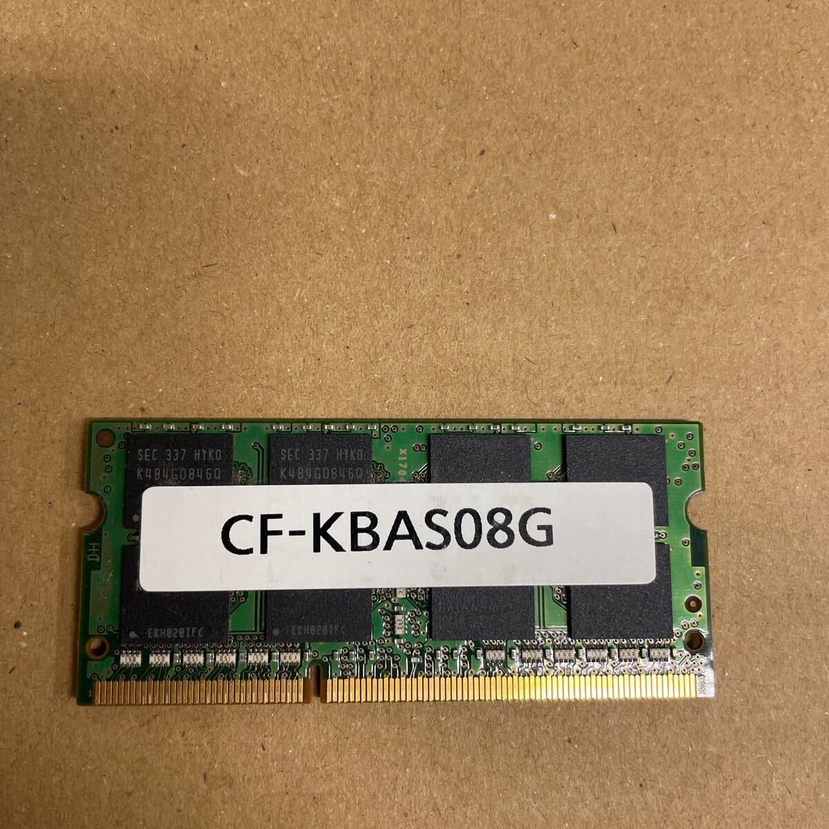 ワ62 ノートPCメモリ 8GB CF-KBAS08G 1枚_画像1