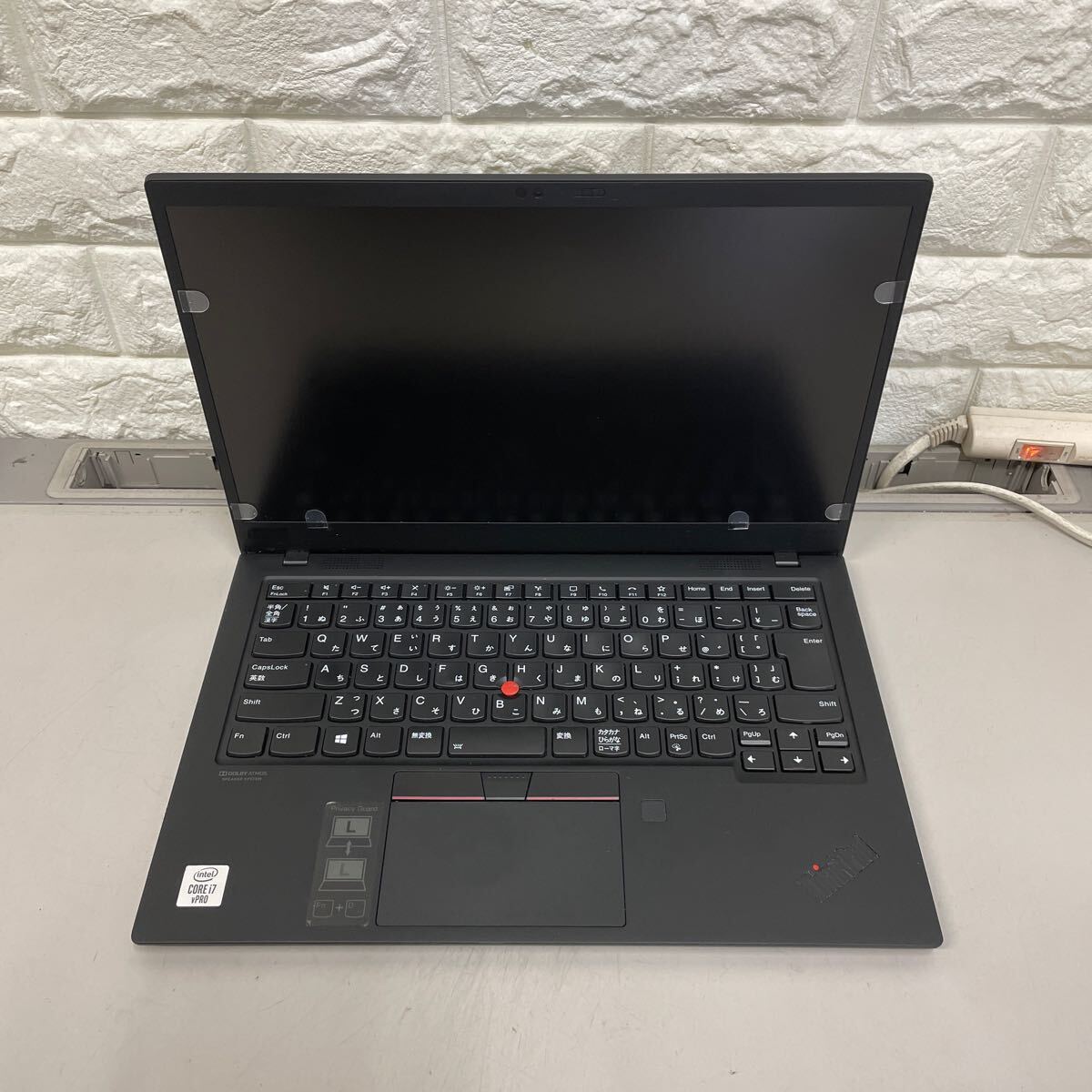ン52 Lenovo ThinkPad X1Carbon Core i7 10610U メモリ16GBの画像1