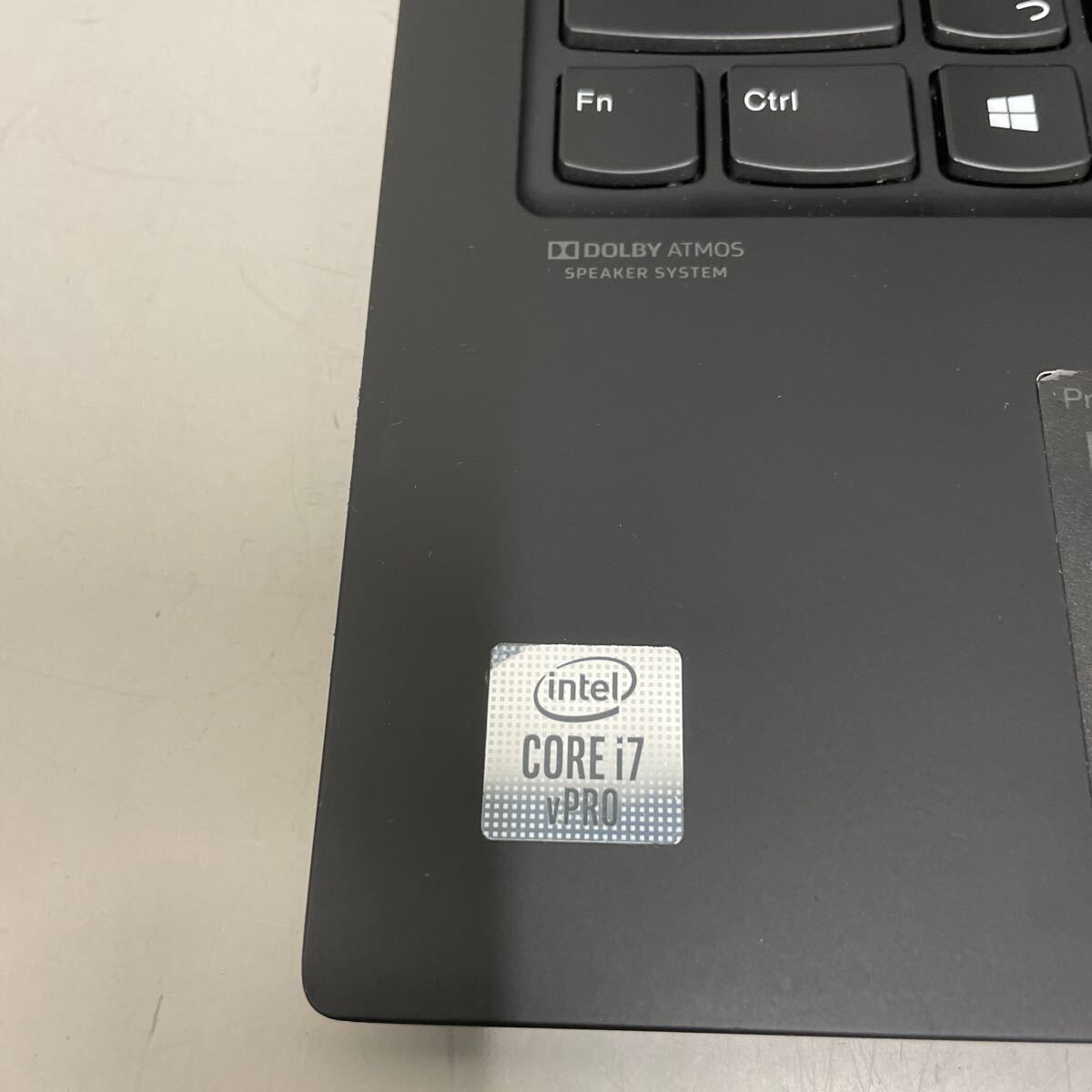 ン52 Lenovo ThinkPad X1Carbon Core i7 10610U メモリ16GBの画像2