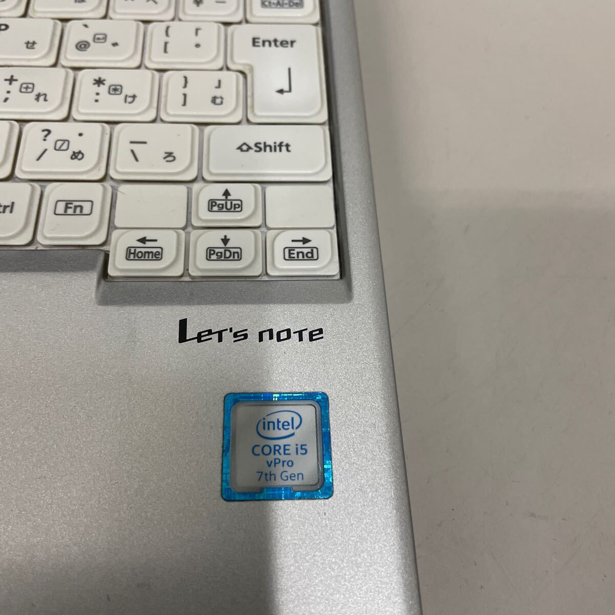 イ97 Panasonic Letsnote CF-SZ6 Core i5 7300U メモリ4GB _画像2