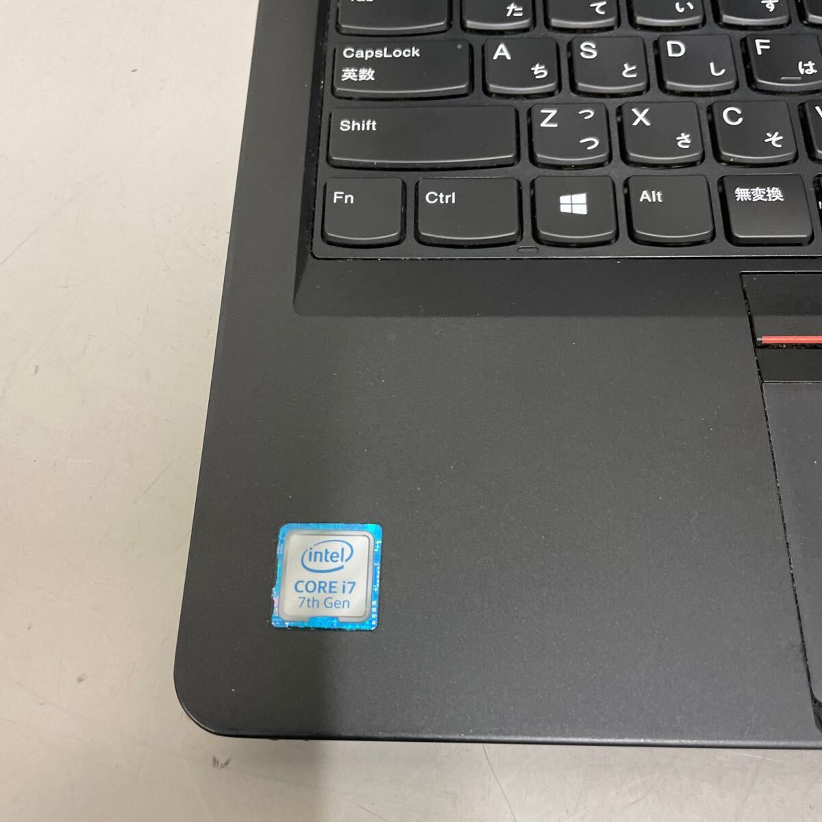 イ98 Lenovo ThinkPad 13 Core i7 7500U メモリ8GB ジャンクの画像3