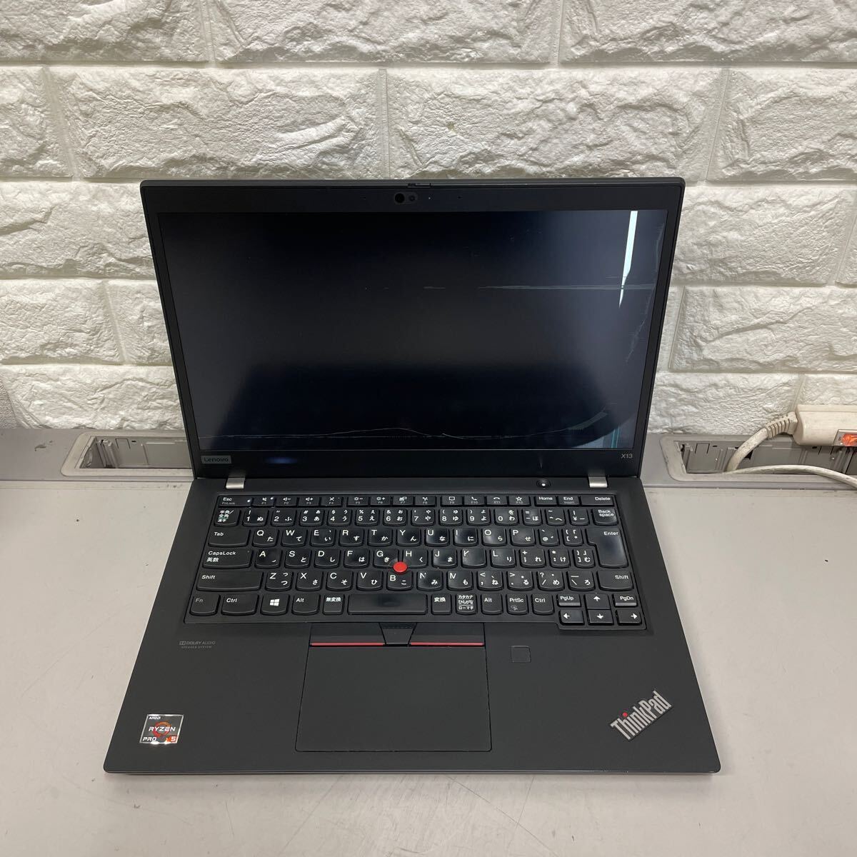 ウ2 Lenovo ThinkPad x13 AMD RYZEN PRO 5 メモリ不明　ジャンク_画像8