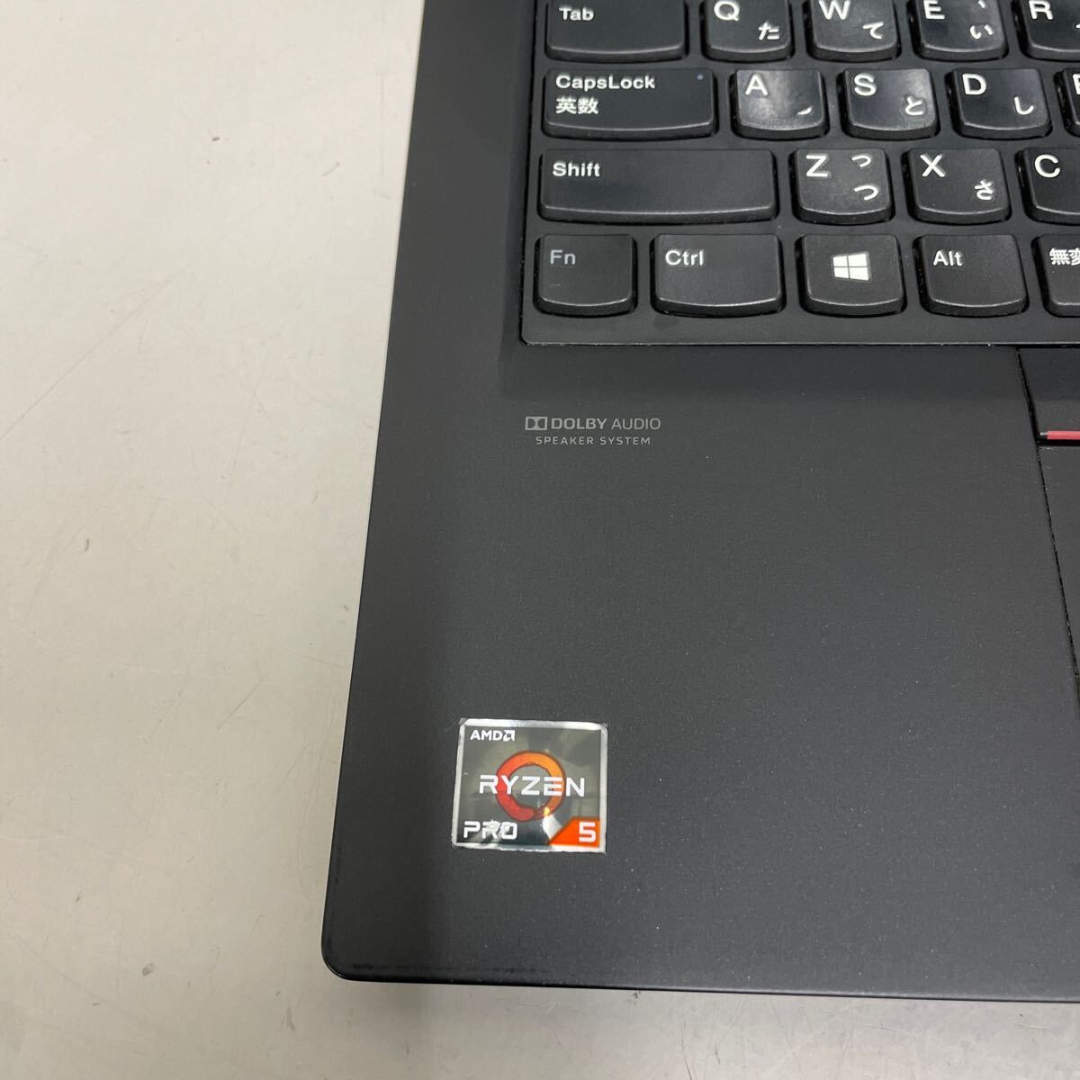 ウ2 Lenovo ThinkPad x13 AMD RYZEN PRO 5 メモリ不明 ジャンクの画像2