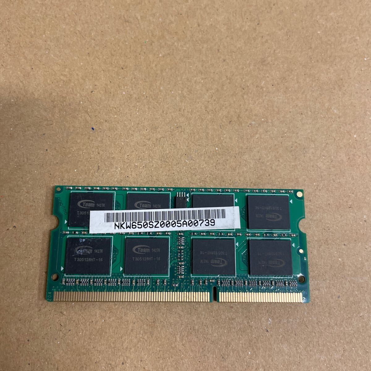 ウ66 Team ノートPCメモリ 8GB DDR3L-1600 1枚 の画像2
