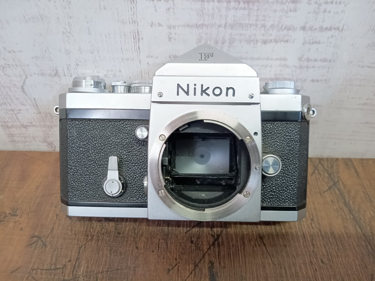 Nikon F NIPPON KOGAKU アイレベル ファインダー　一眼レフ NIKKOR-S Auto 1:1.4 50mm ニコン フィルムカメラ レンズ ボディ ジャンク