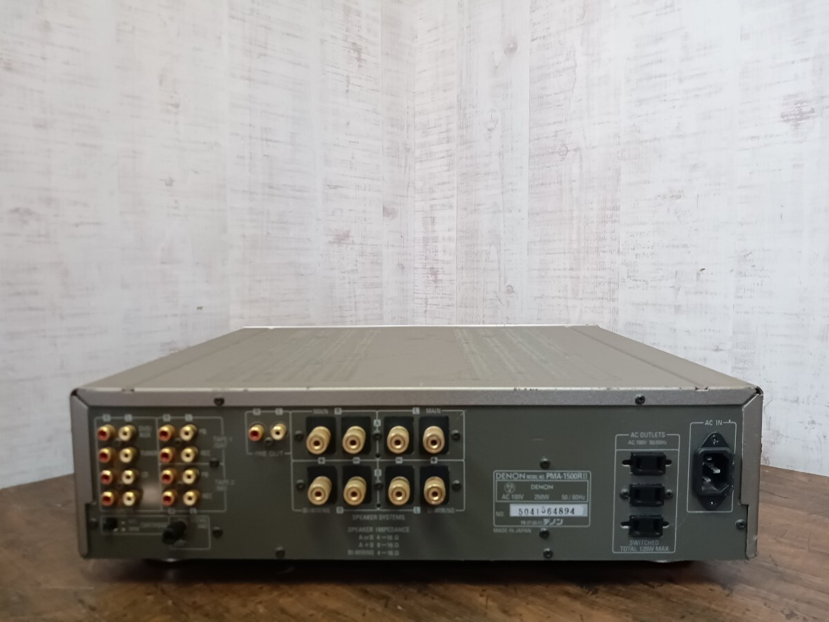 C2 DENON デノン PMA-1500RⅡ プリメインアンプ デンオン PMA-1500R ⅱ オーディオ ステレオ アンプ 音響機器 機材 現状品の画像7