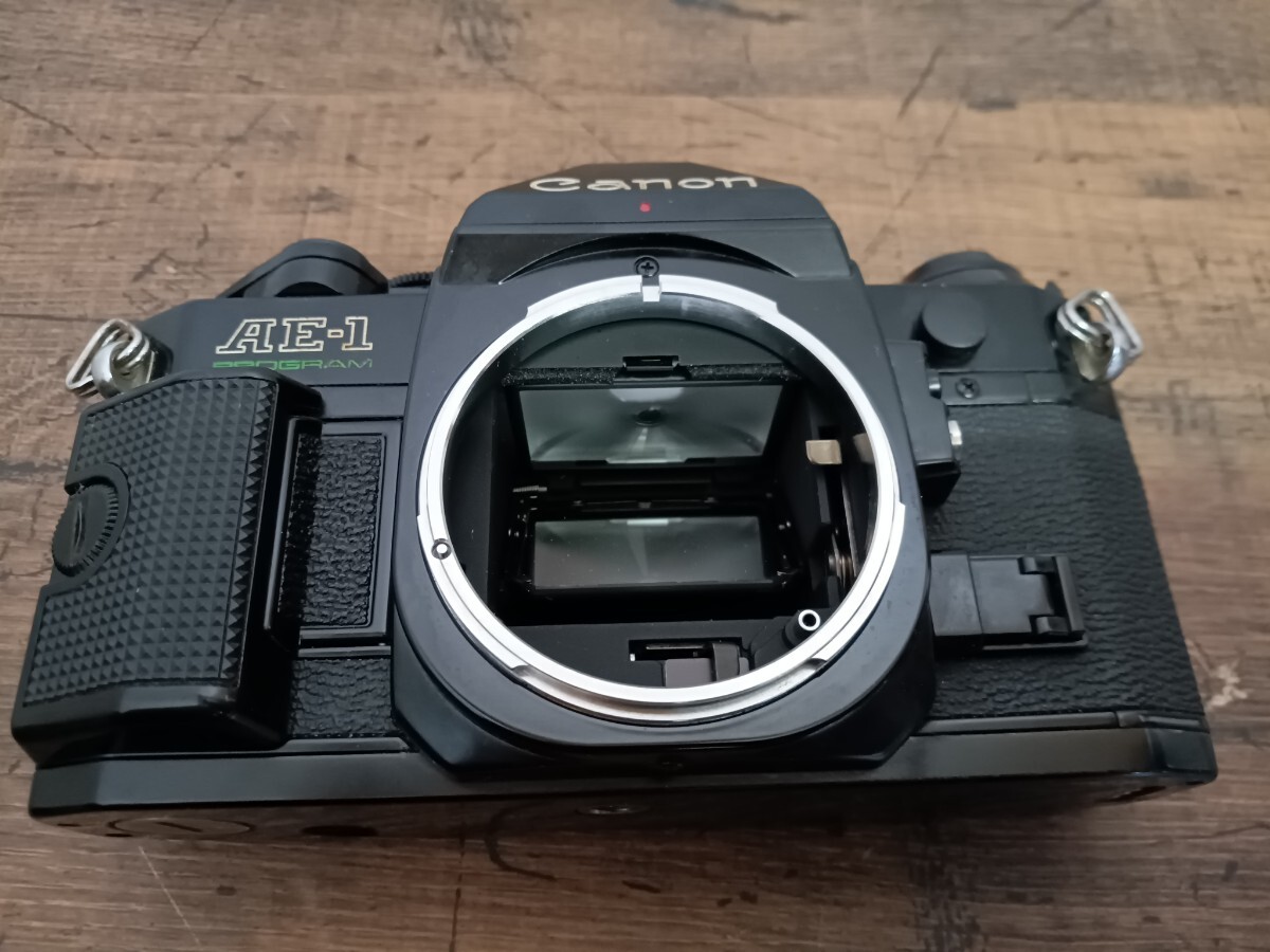 Canon AE-1 PROGRAM FD 1:1.4 50mm 一眼レフ フィルムカメラキャノン プログラム ジャンクの画像6