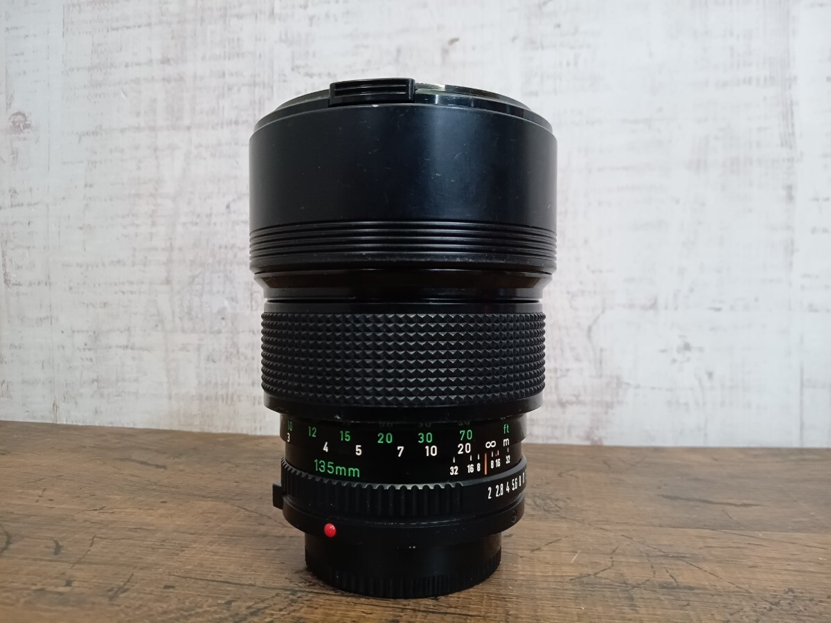 C4 CANON LENZ FD 135mm 1:2 キャノン　一眼レフ マニュアルフォーカス　動作未確認　ジャンク