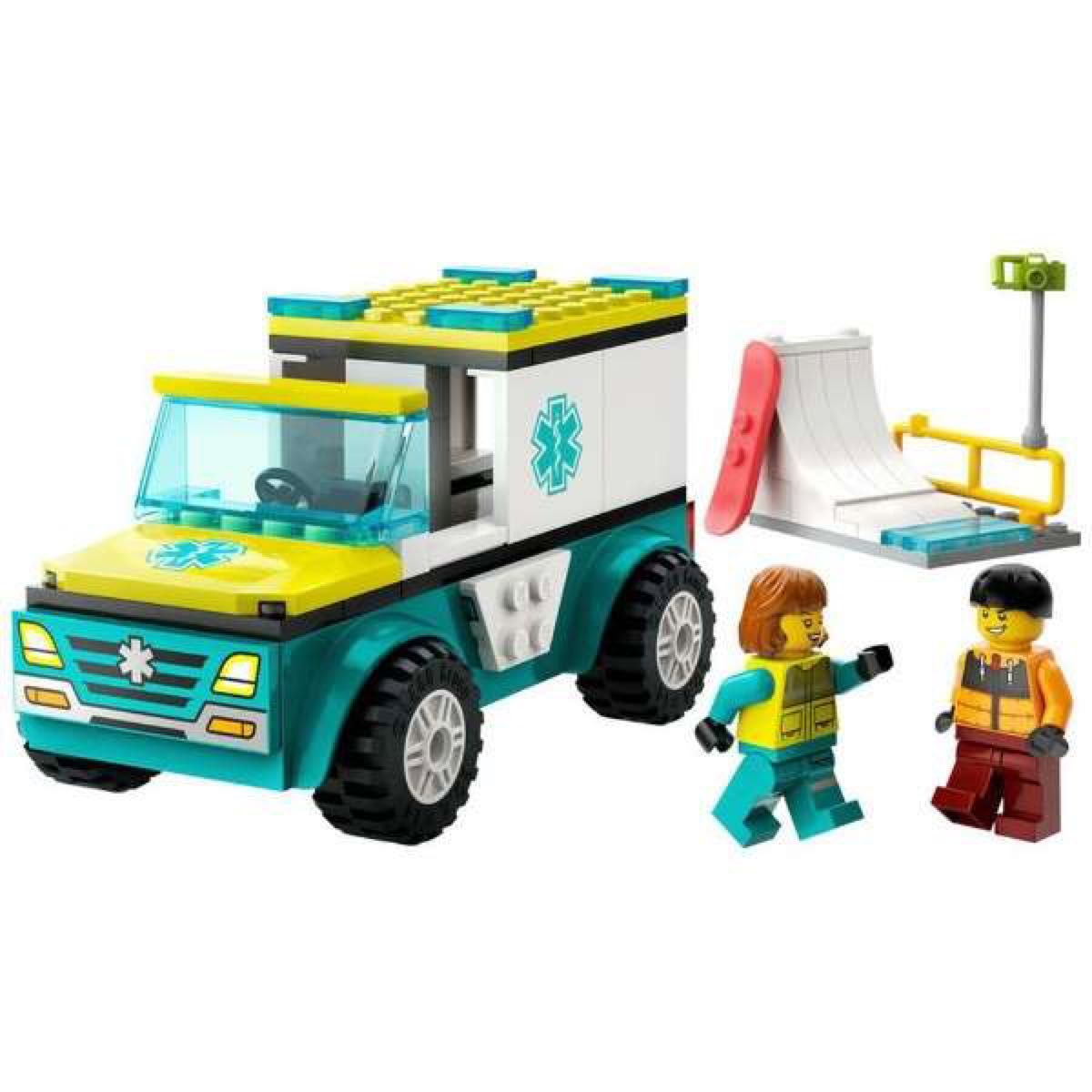 【新品・未開封】LEGO（レゴ） 60403 シティ 救急車とスノーボーダー