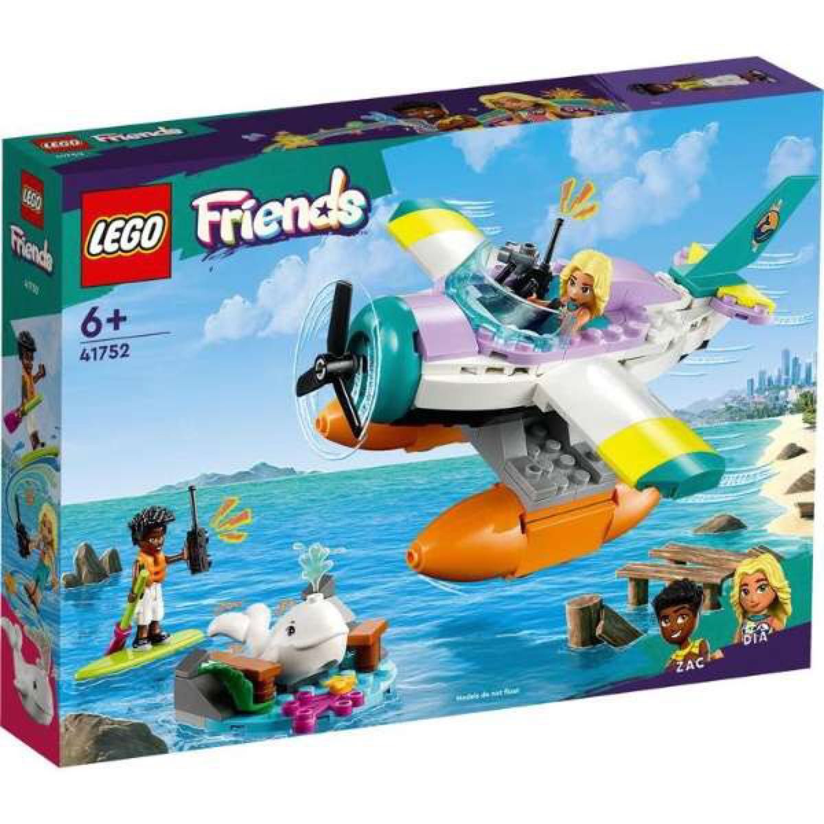 【新品・未開封】LEGO（レゴ） 41752 フレンズ 海上レスキュー飛行機
