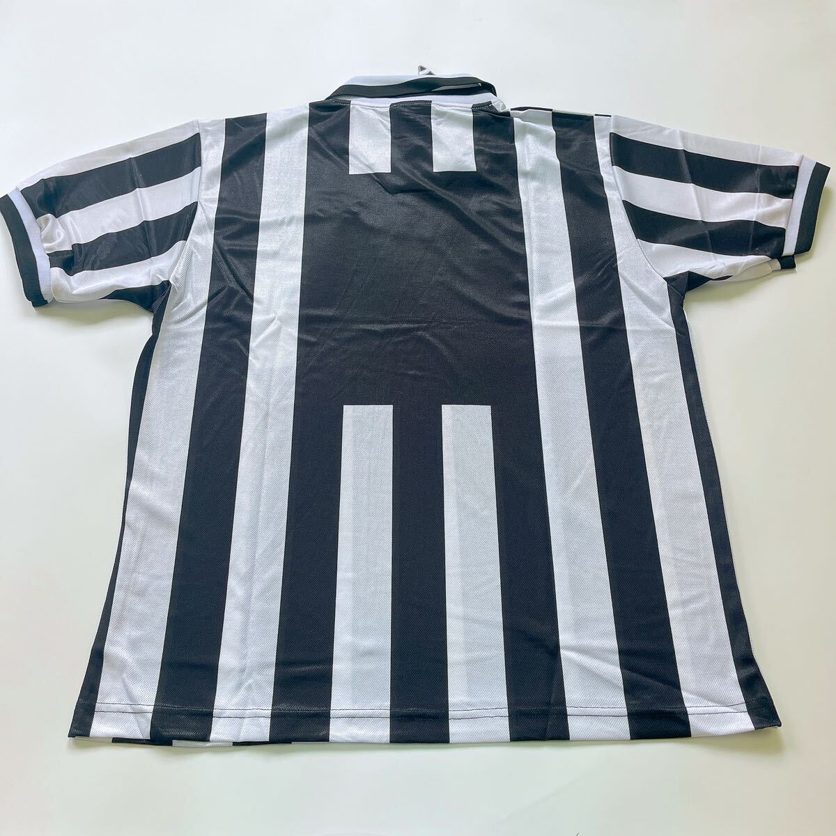 3SB169【未使用】 ユベントス サッカーユニフォーム Kappa JUVENTUS SONY MiniDisc タグ付き Lサイズ 現状品_画像3