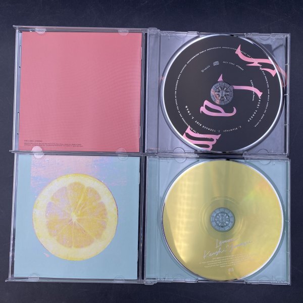 G0417・1/2 米津玄師　CD　シングル　レモン　フラミンゴ　通常盤　Lemon Flamingo　セット　視聴程度美品_画像3