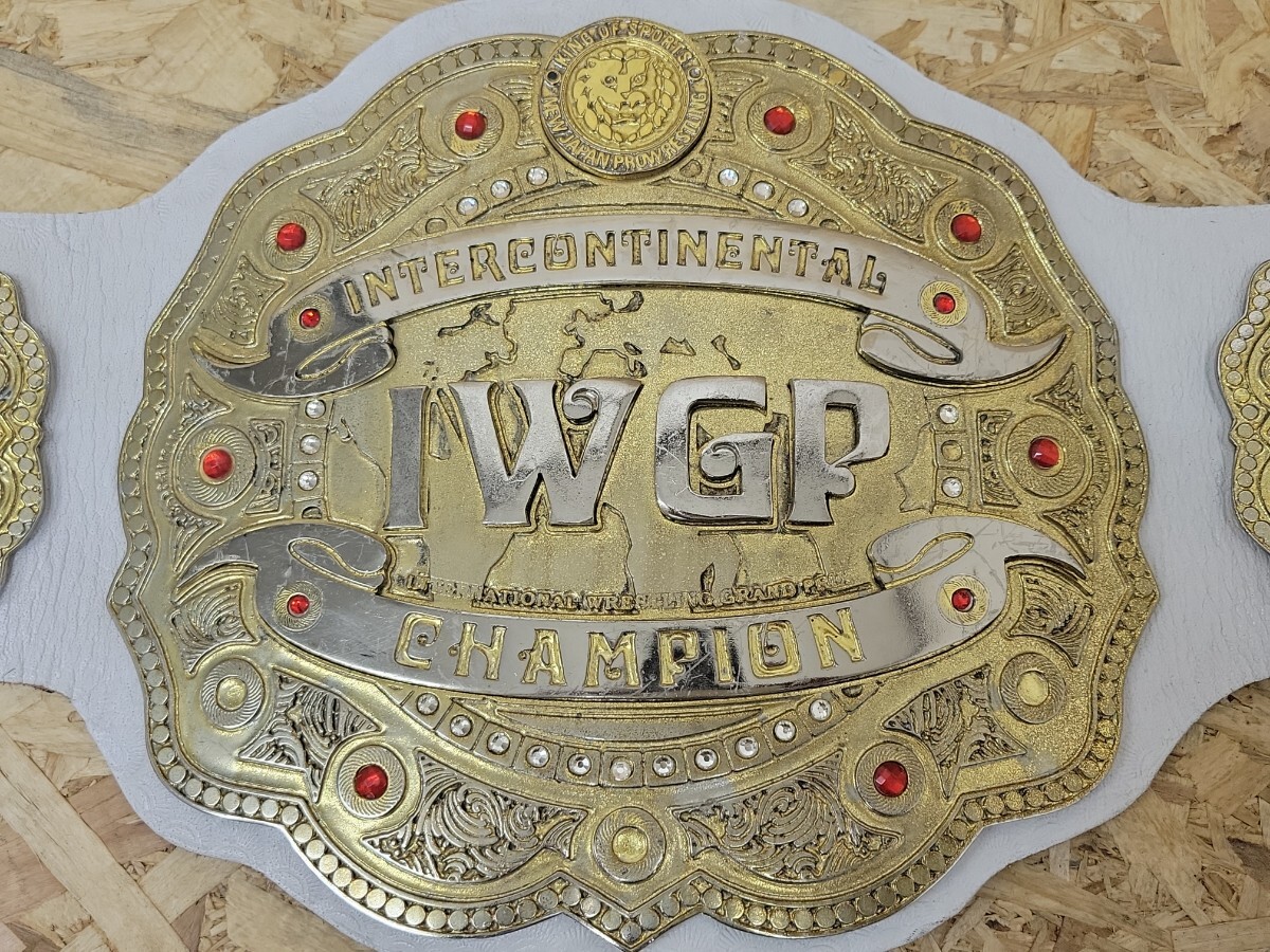 2代目 IWGP インターコンチネンタル王座 チャンピオンベルト レプリカ 新日本プロレスリング 内藤哲也 EVIL 総重量 約2.7kg_画像5