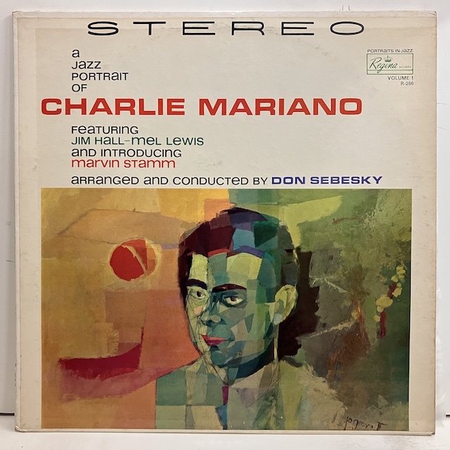 ●即決LP Charlie Mariano / A Jazz Portrait Of Charlie Mariano LPRS-286 j40851 米オリジナル、金Dg Stereo _画像1