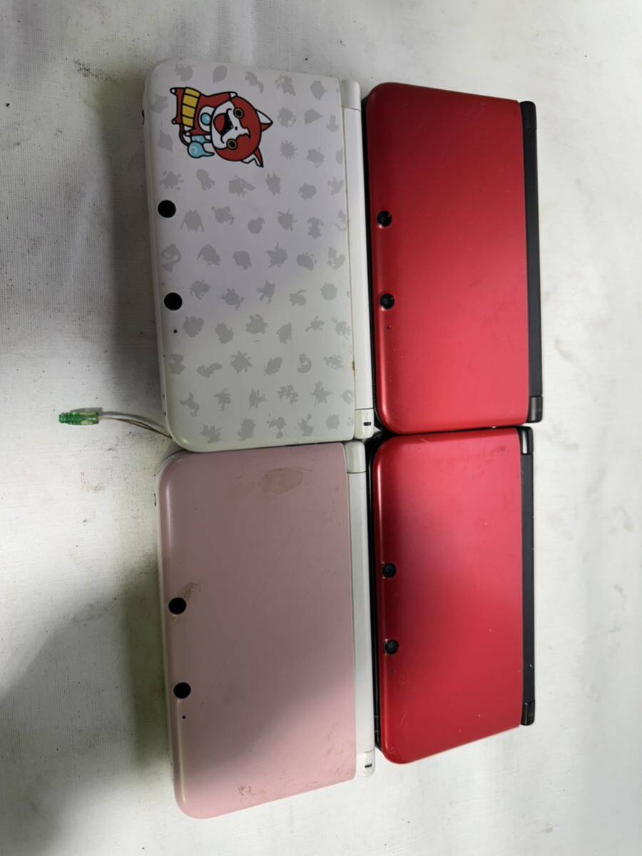 new ニンテンドー 3DS LL 本体 RED-001 まとめて4台セット 任天堂 Nintendo _画像1