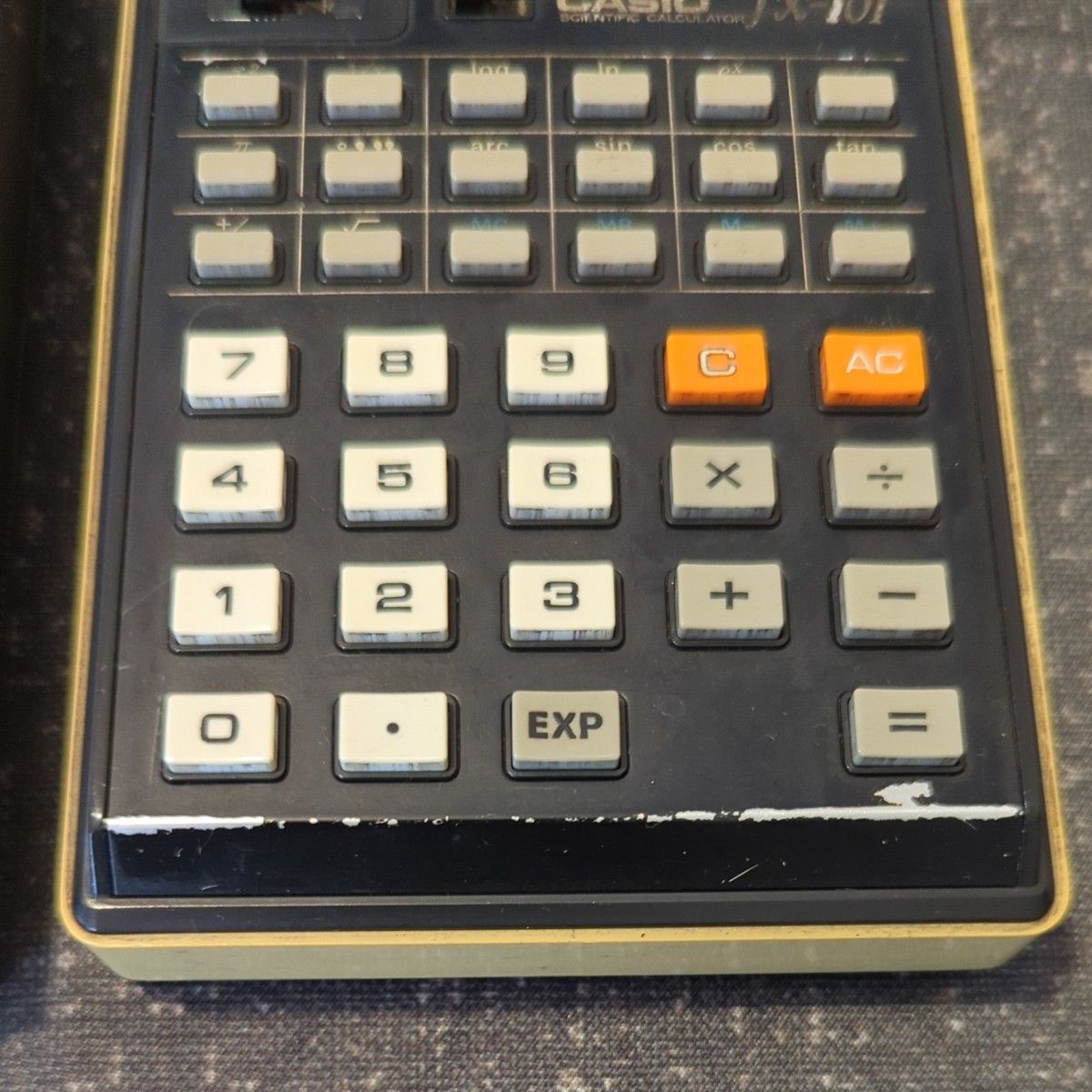 FX101 関数電卓  昭和レトロ CASIO 計算機 CALCULATOR 当時物