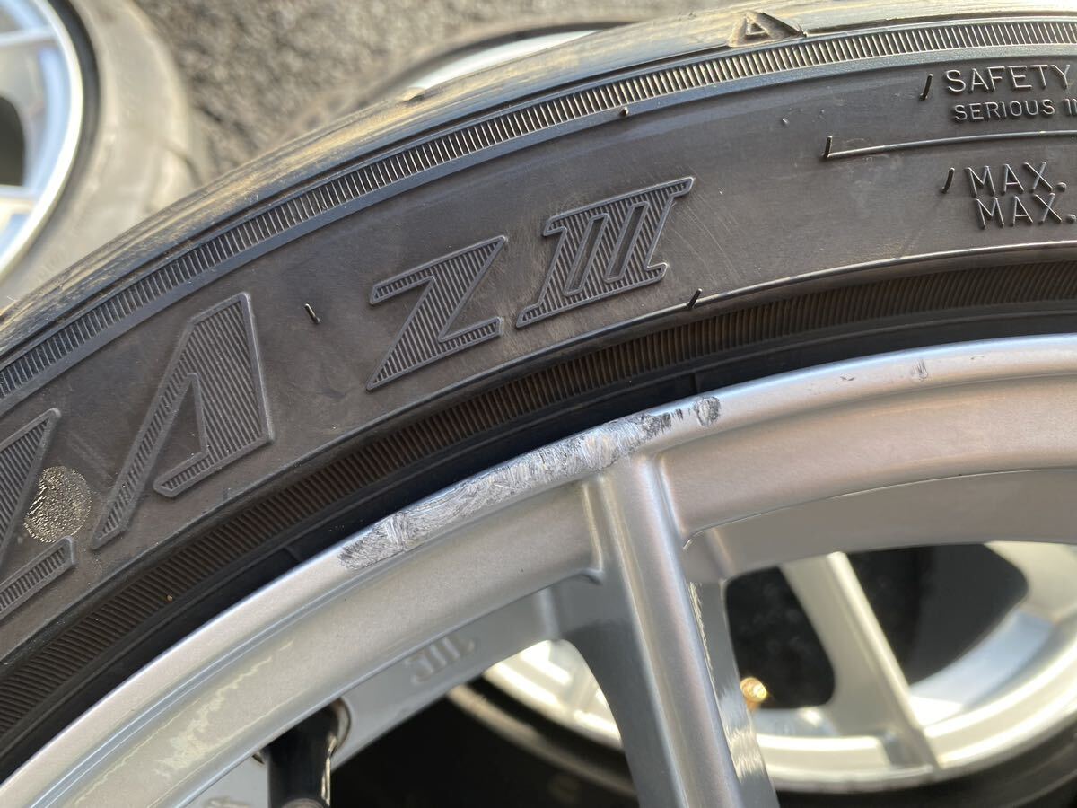 希少 BMW用 ATS DTC 8.5J-18インチ ET40 PCD120 3シリーズ E36,E46,E90,E85 225/40R18 2020年製タイヤの画像10